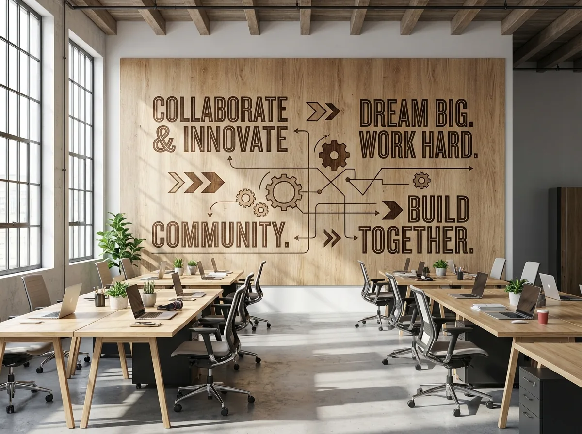 Offices wall print